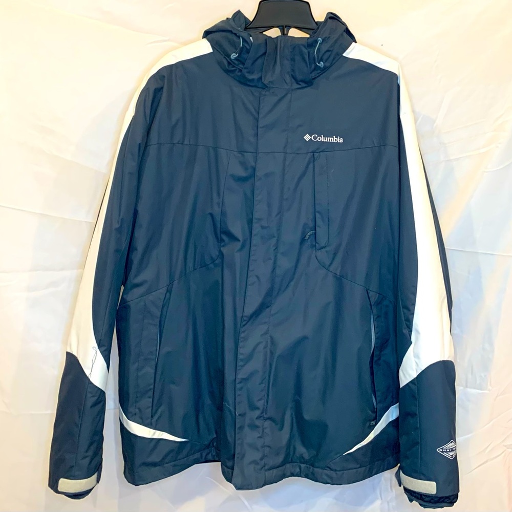 Columbia Ski Jacket Interchange Barley Worn